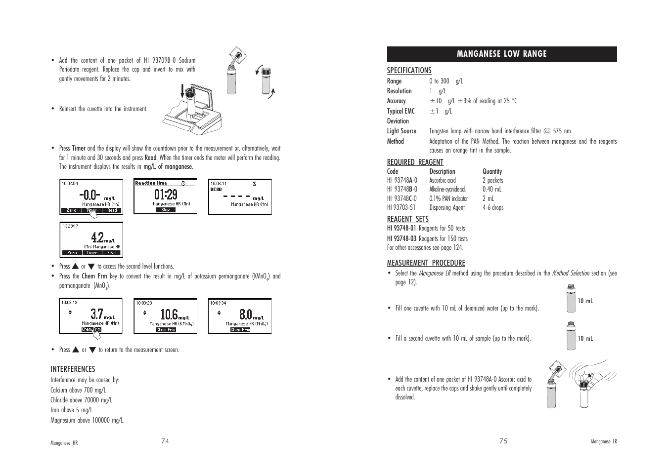 Hanna Instruments HI 83200 User Manual | Page 38 / 65