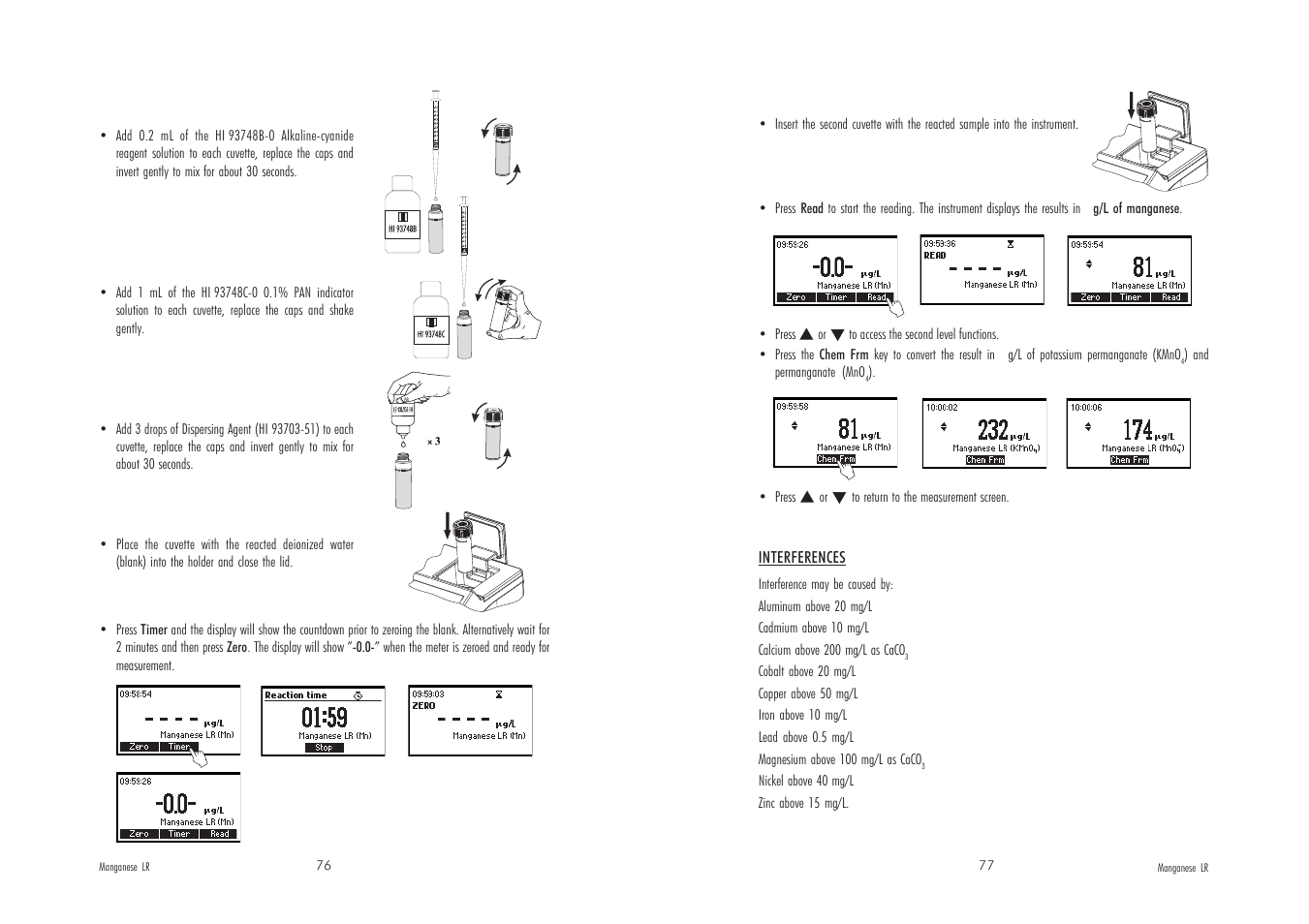 Hanna Instruments HI 83200 User Manual | Page 39 / 65
