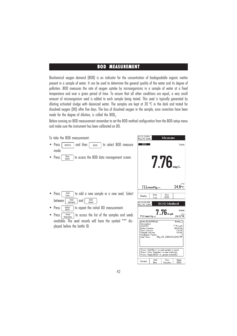 Hanna Instruments HI 4421 User Manual | Page 42 / 56