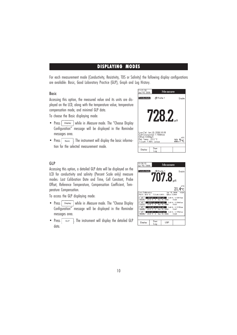 Hanna Instruments HI 4321 User Manual | Page 10 / 60