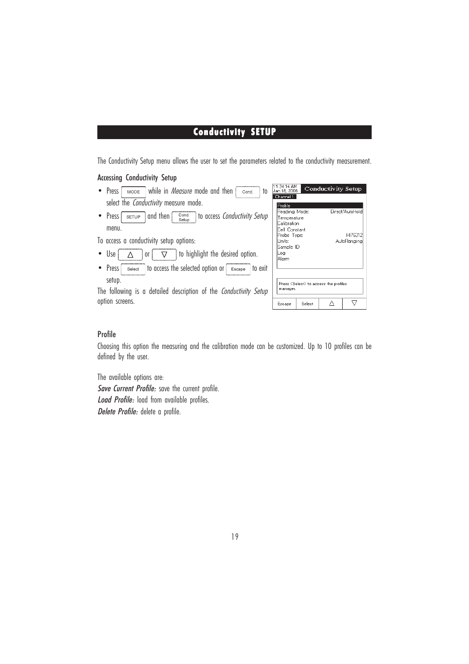 Hanna Instruments HI 4321 User Manual | Page 19 / 60
