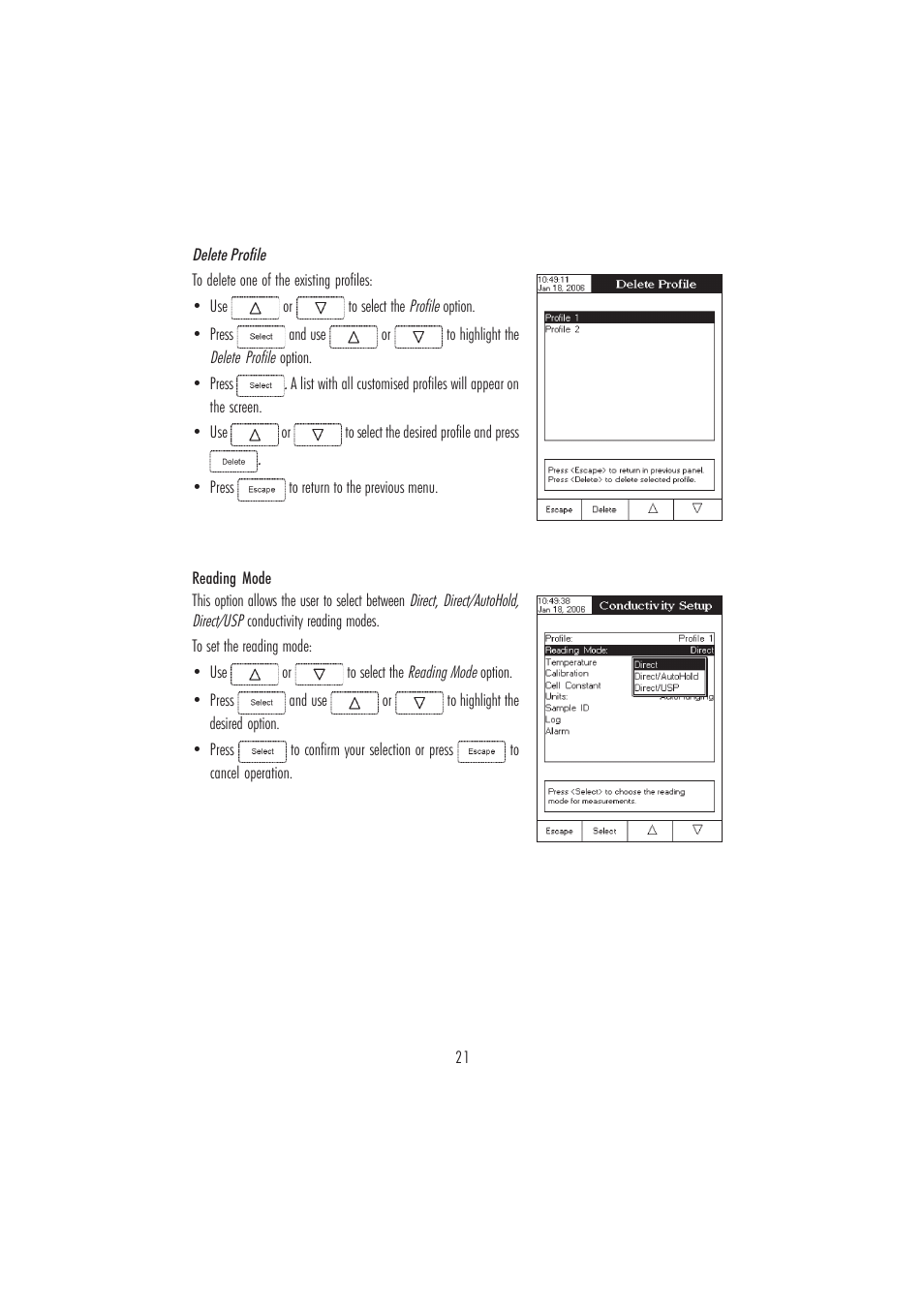 Hanna Instruments HI 4321 User Manual | Page 21 / 60