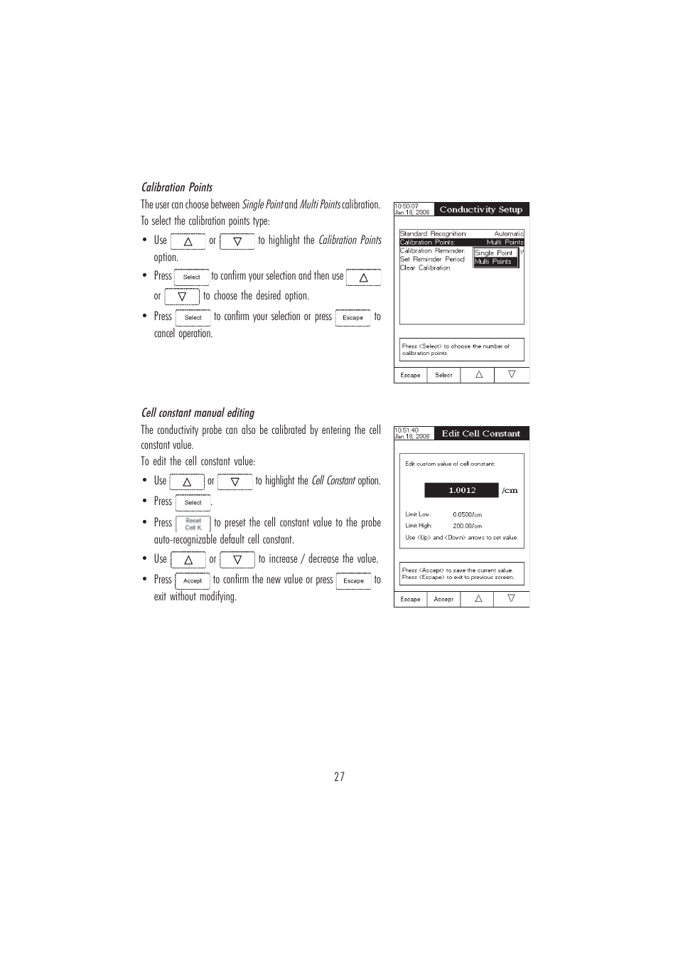 Hanna Instruments HI 4321 User Manual | Page 27 / 60