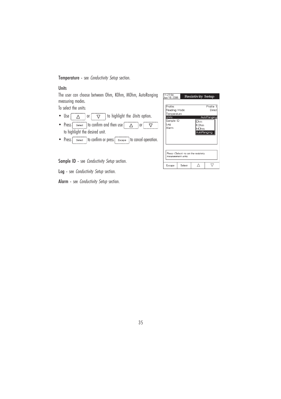 Hanna Instruments HI 4321 User Manual | Page 35 / 60
