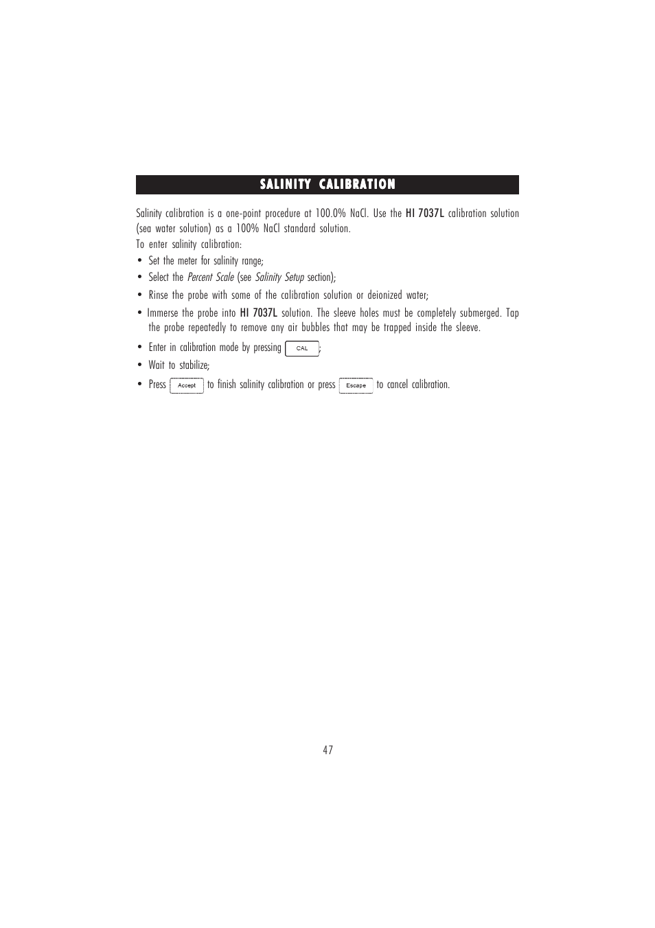 Hanna Instruments HI 4321 User Manual | Page 47 / 60