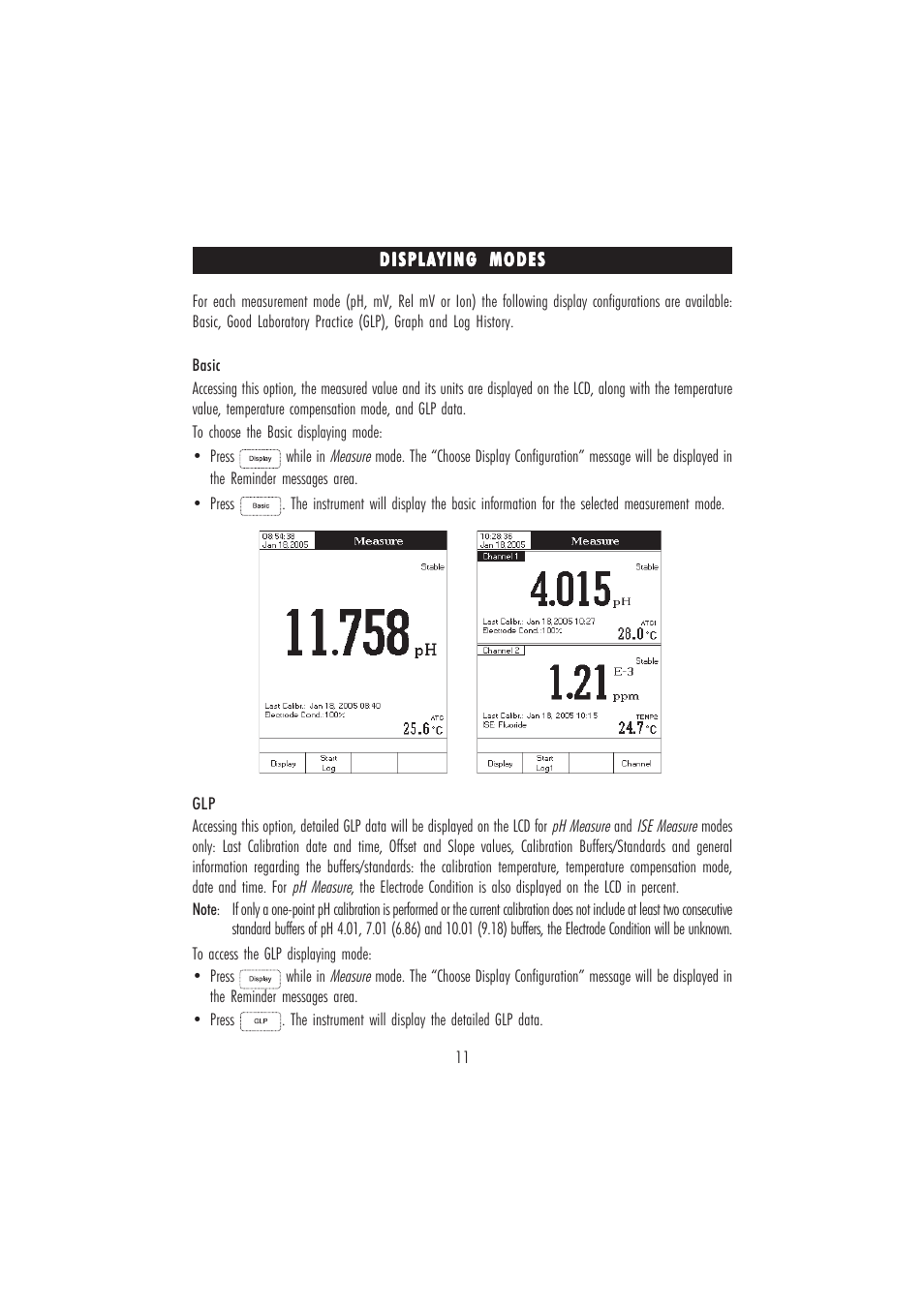 Hanna Instruments HI 4221 User Manual | Page 11 / 76