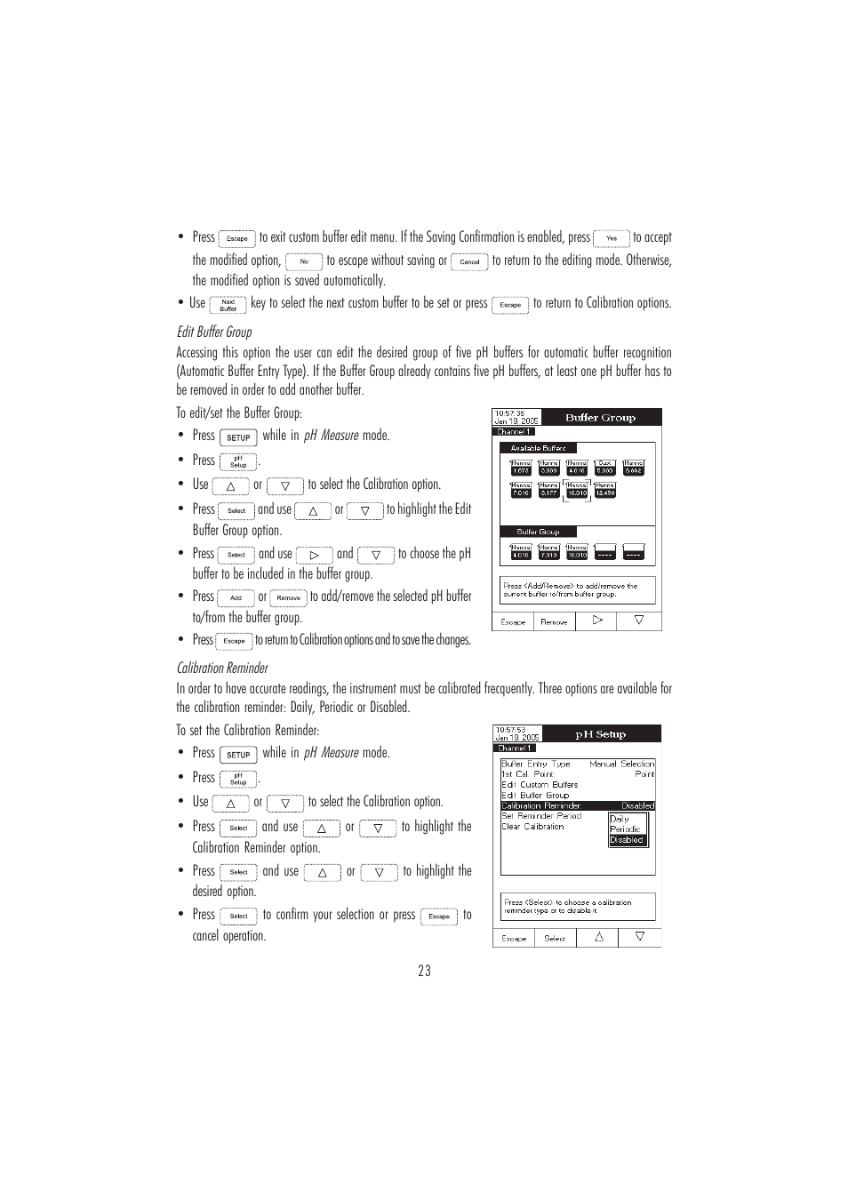 Hanna Instruments HI 4221 User Manual | Page 23 / 76