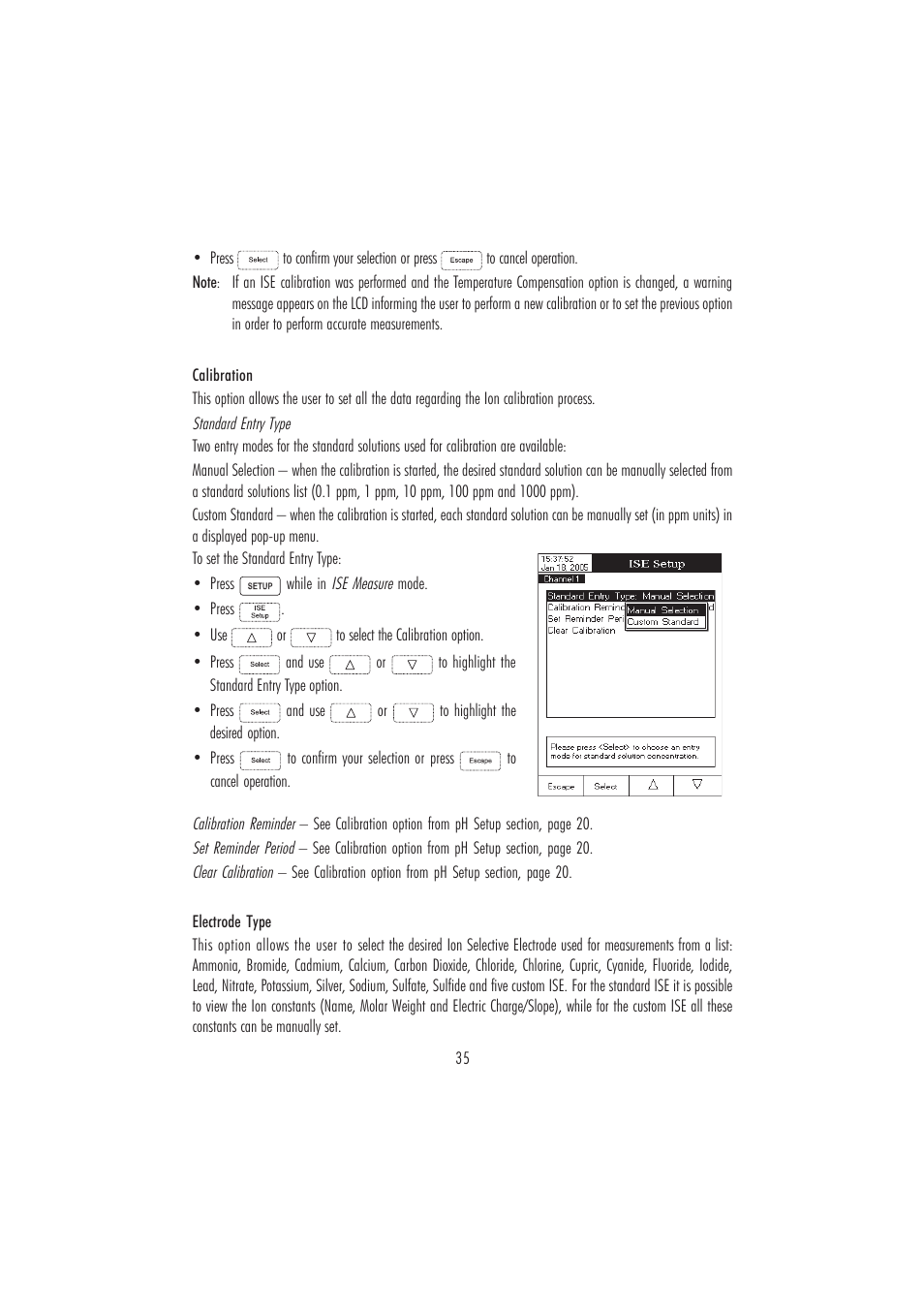 Hanna Instruments HI 4221 User Manual | Page 35 / 76