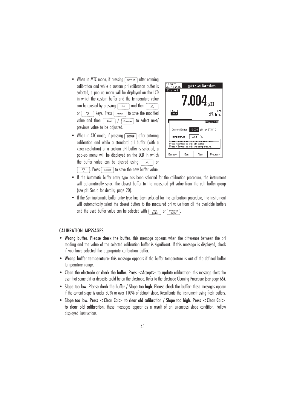 Hanna Instruments HI 4221 User Manual | Page 41 / 76