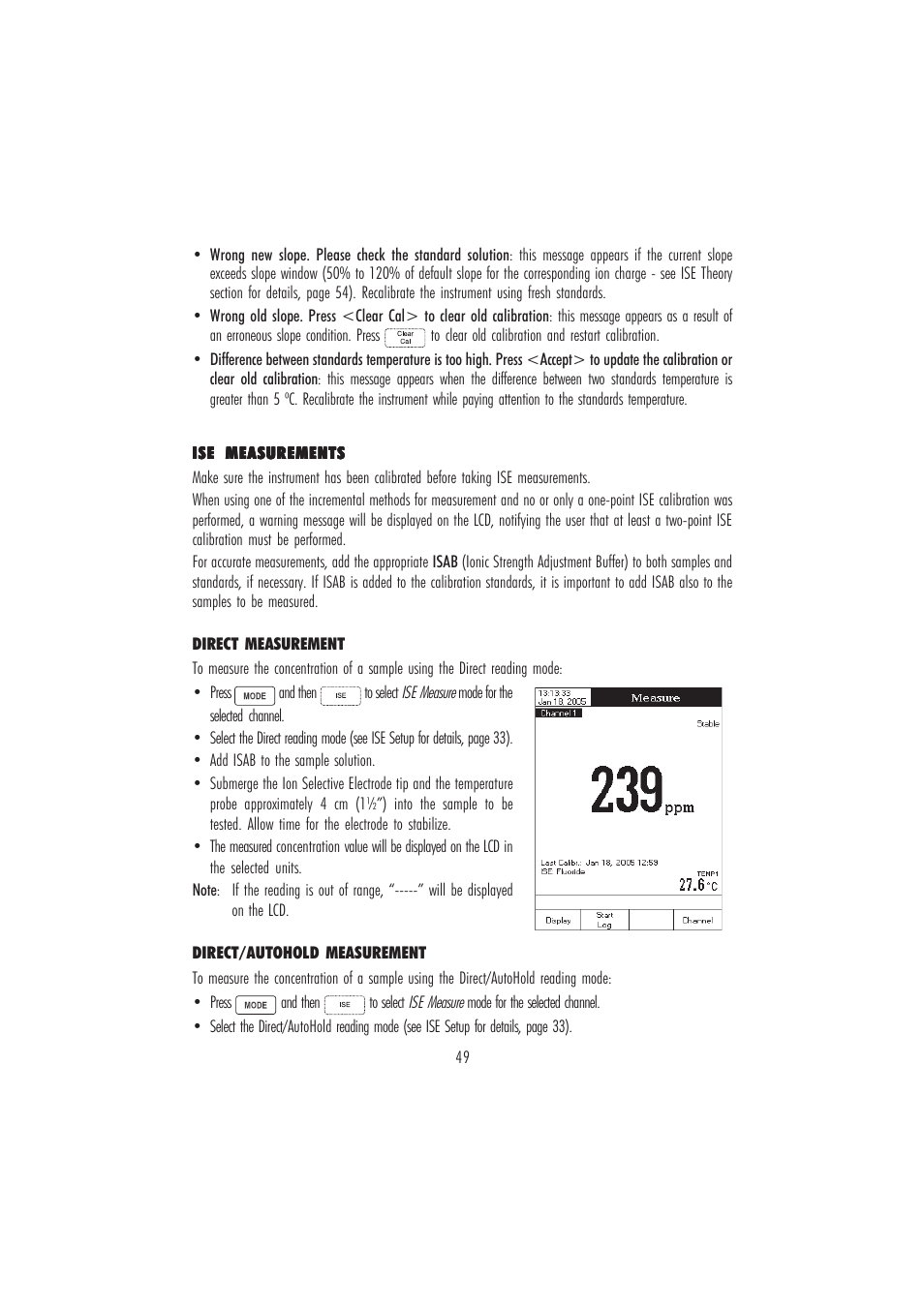 Hanna Instruments HI 4221 User Manual | Page 49 / 76