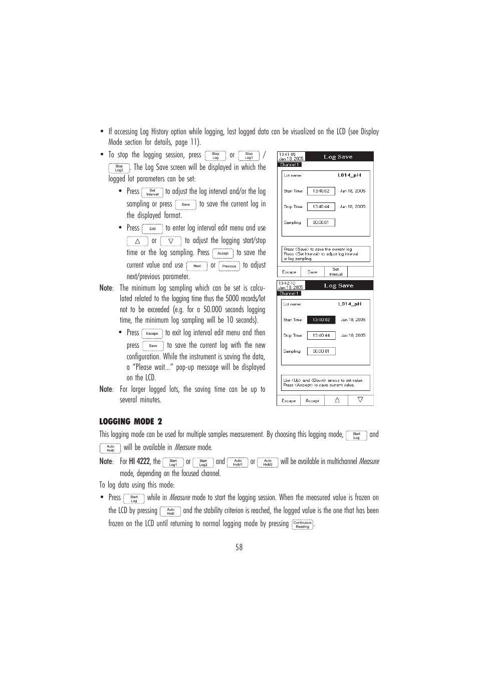 Hanna Instruments HI 4221 User Manual | Page 58 / 76