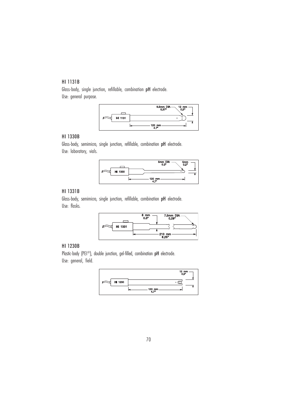 Hanna Instruments HI 4221 User Manual | Page 70 / 76