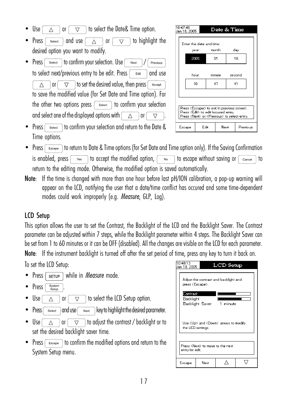 Hanna Instruments HI 4211 User Manual | Page 17 / 76