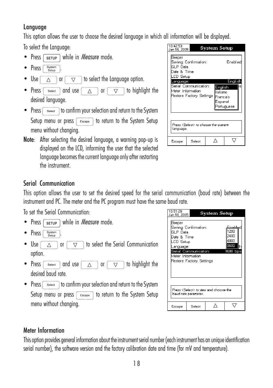 Hanna Instruments HI 4211 User Manual | Page 18 / 76