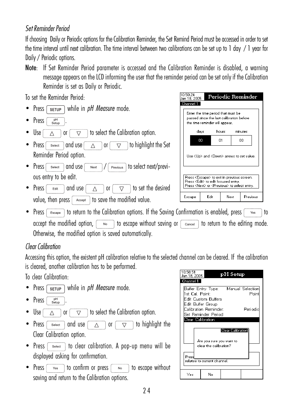 Hanna Instruments HI 4211 User Manual | Page 24 / 76