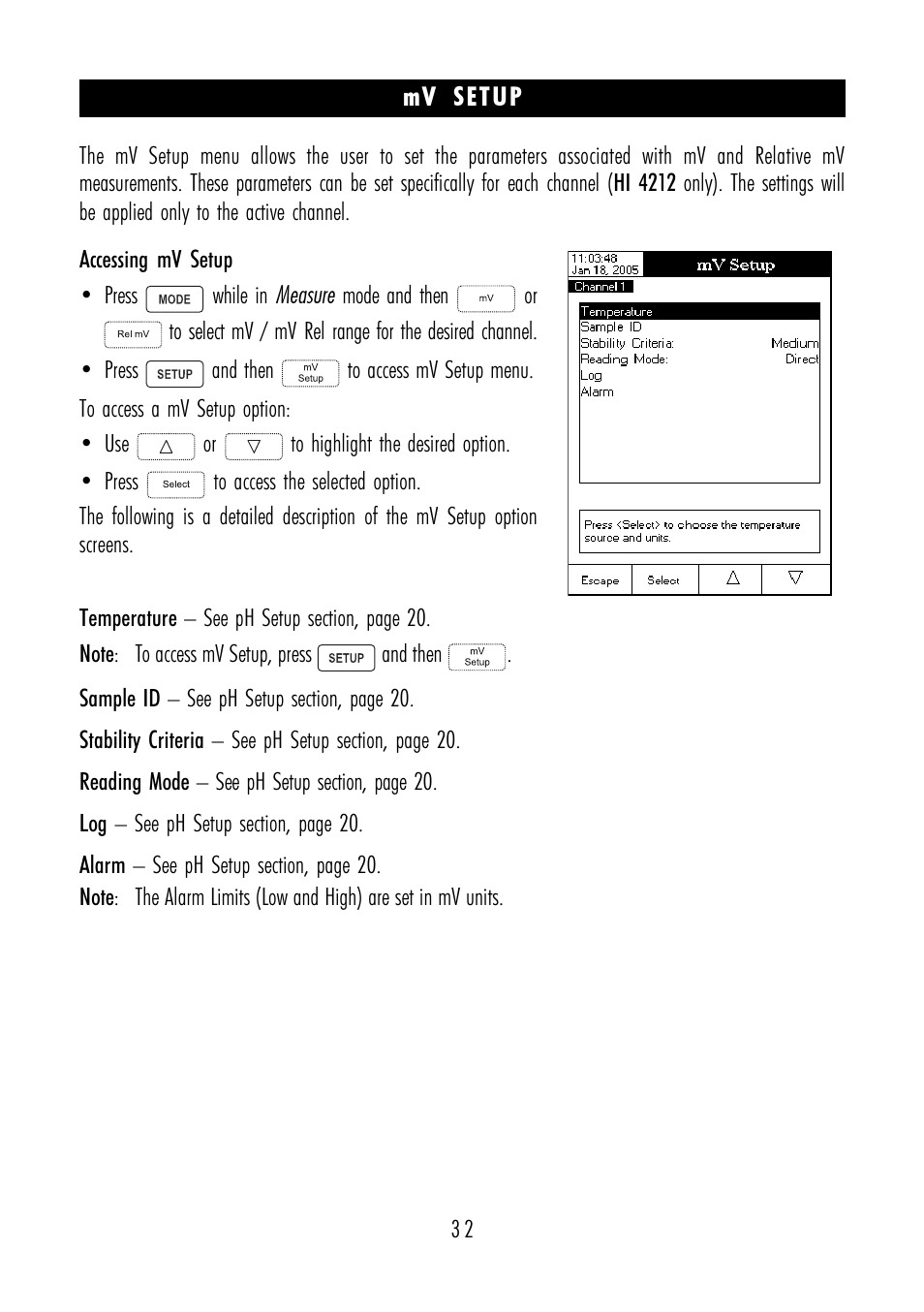 Hanna Instruments HI 4211 User Manual | Page 32 / 76