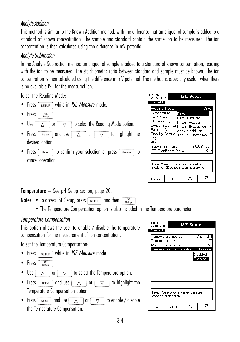 Hanna Instruments HI 4211 User Manual | Page 34 / 76