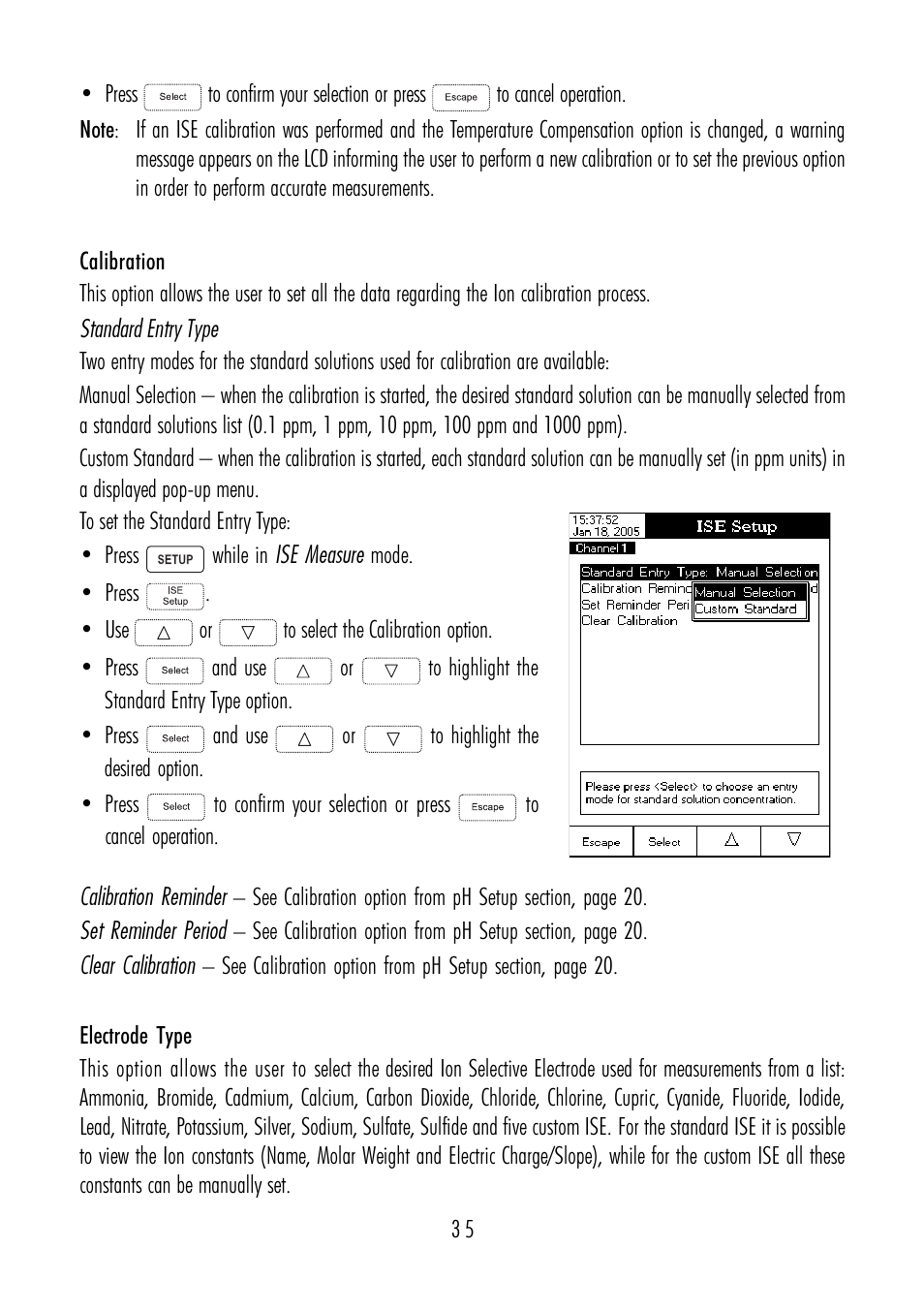 Hanna Instruments HI 4211 User Manual | Page 35 / 76