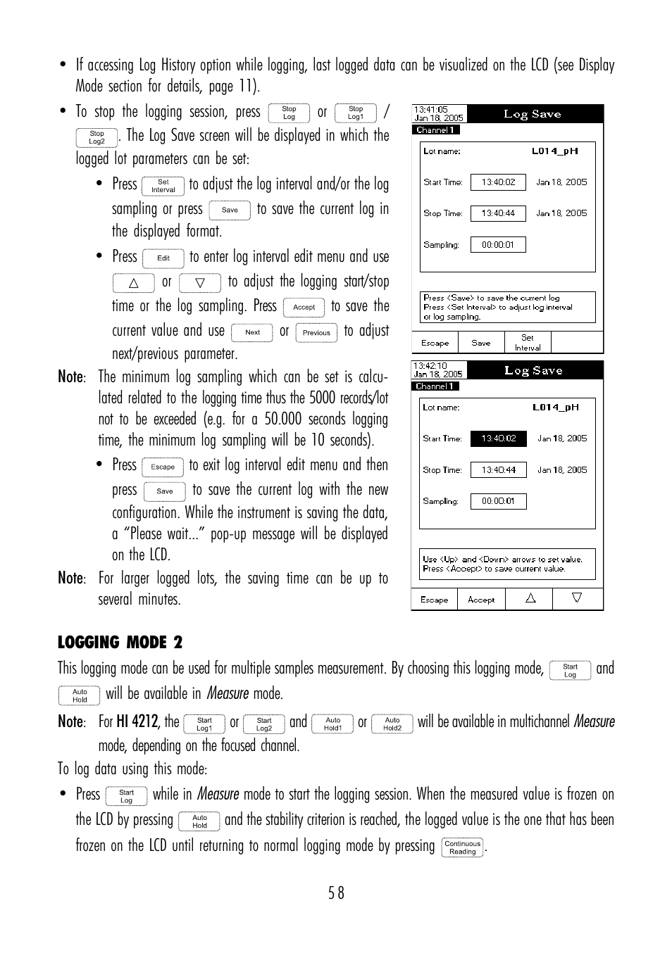 Hanna Instruments HI 4211 User Manual | Page 58 / 76