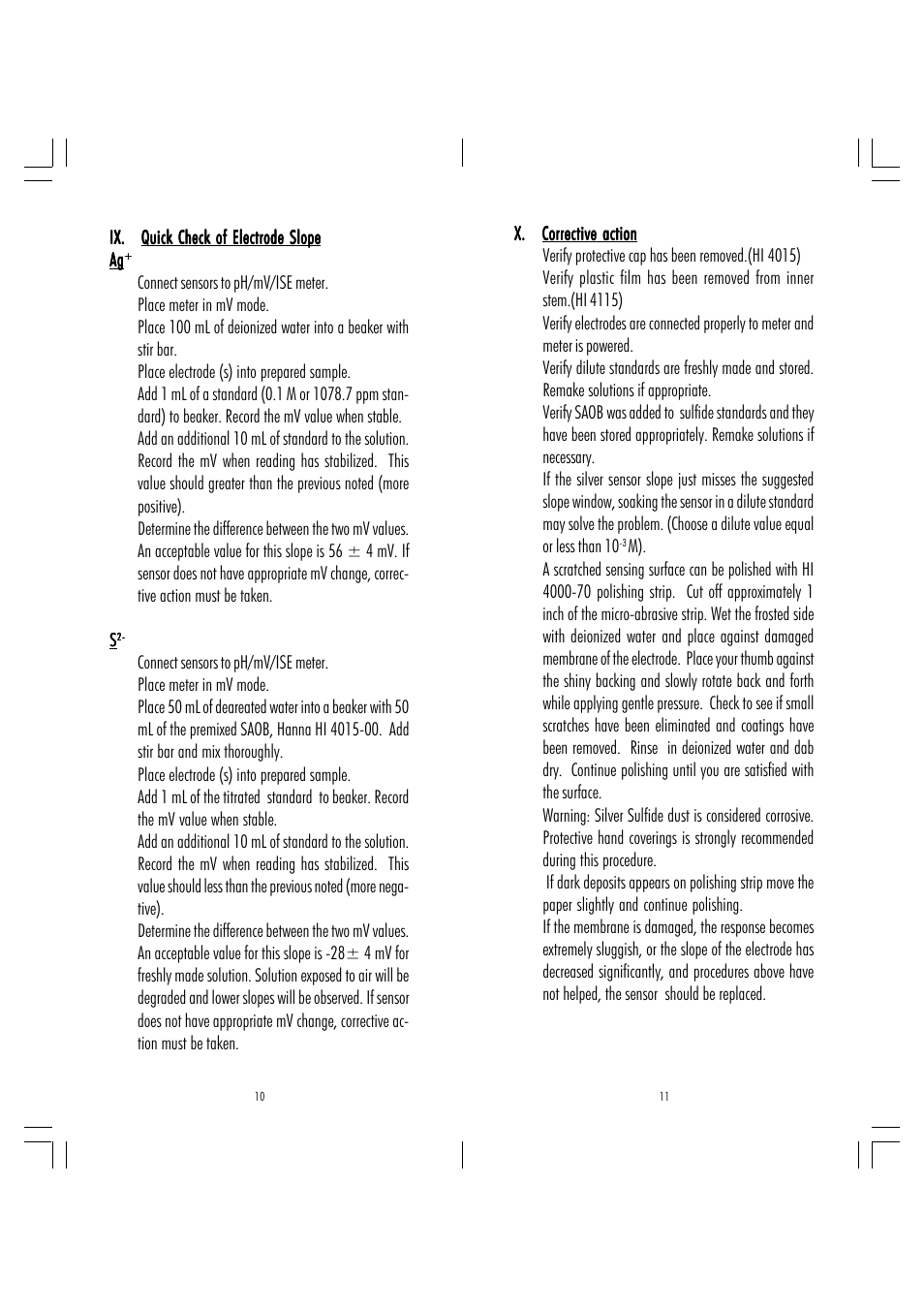 Hanna Instruments HI 4115 User Manual | Page 6 / 11