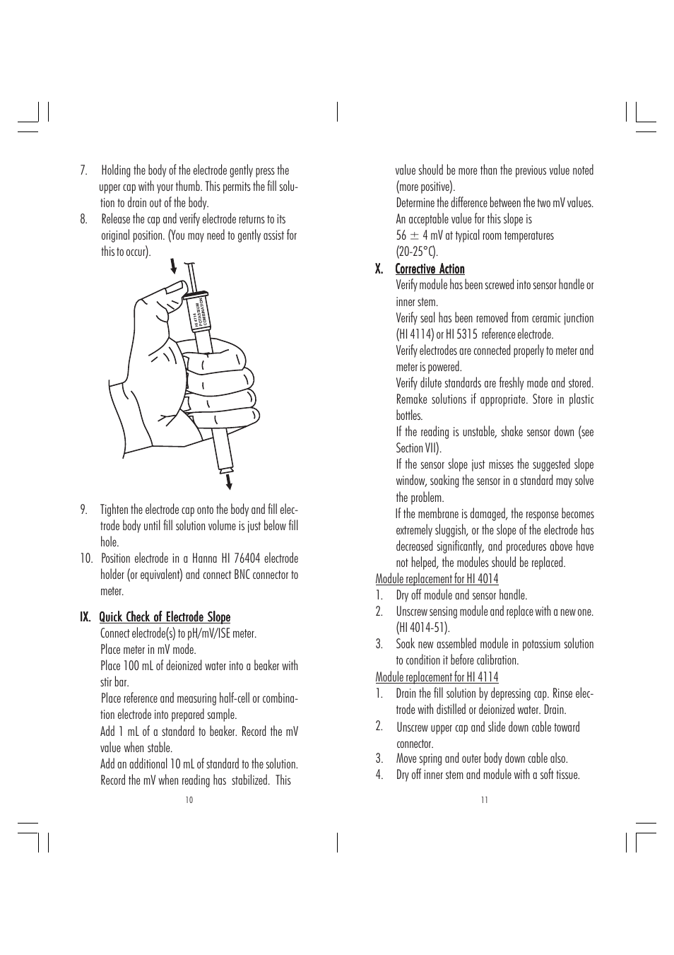 Hanna Instruments HI 4014 User Manual | Page 6 / 9