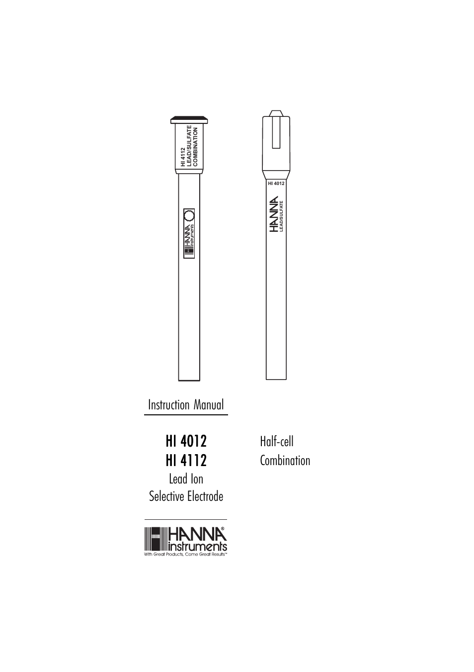 Hanna Instruments HI 4012 User Manual | 16 pages