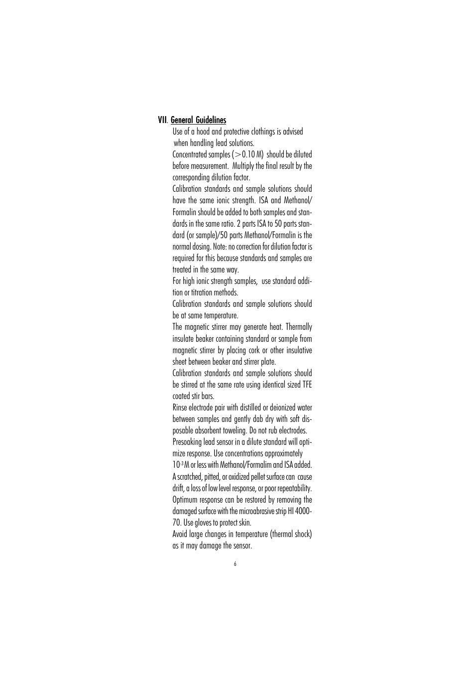 Hanna Instruments HI 4012 User Manual | Page 6 / 16