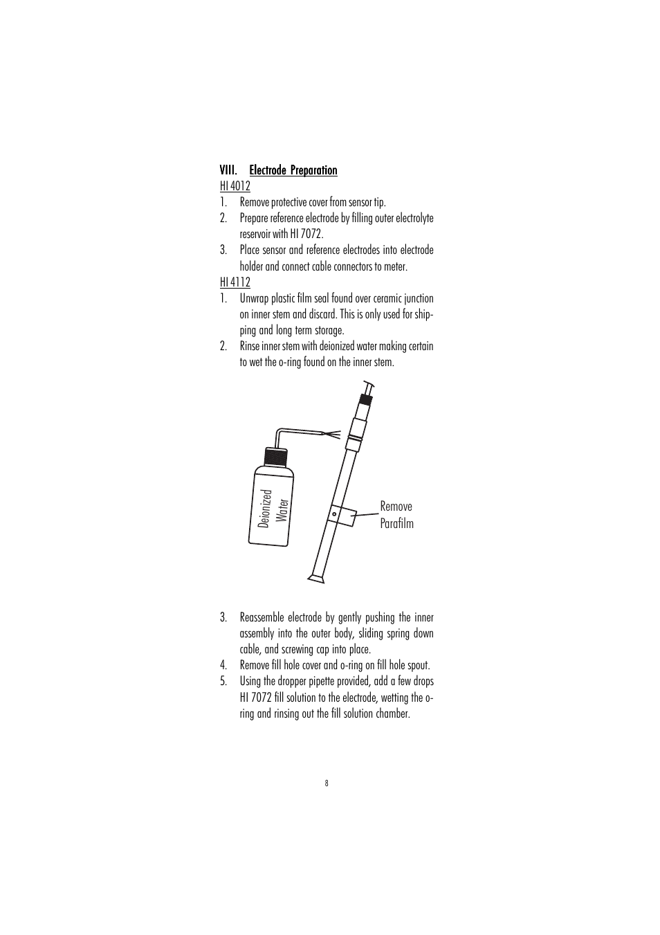 Hanna Instruments HI 4012 User Manual | Page 8 / 16