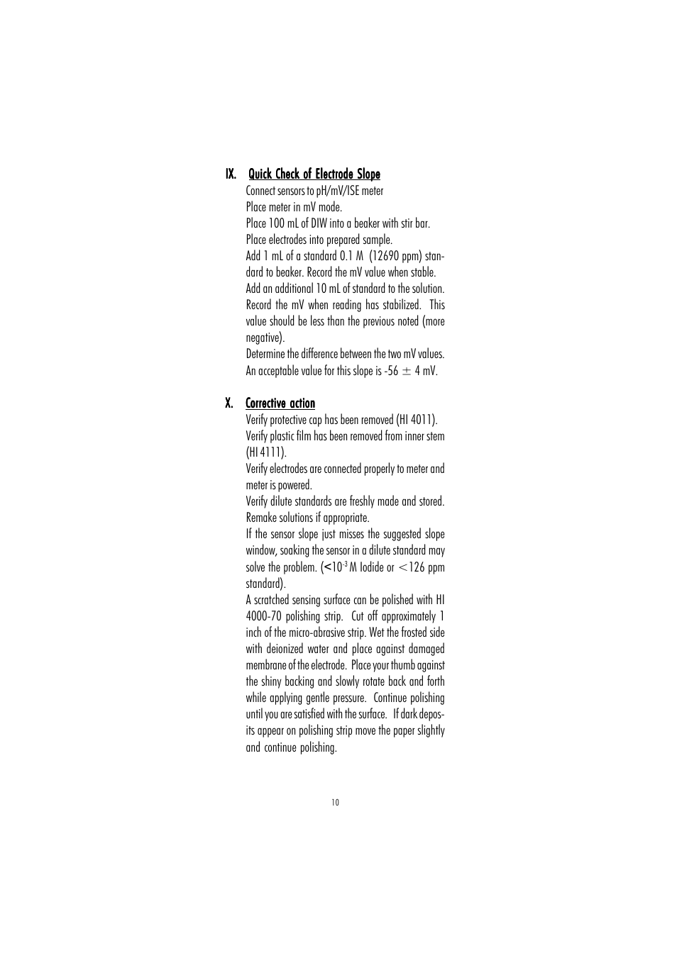 Hanna Instruments HI 4011 User Manual | Page 10 / 16