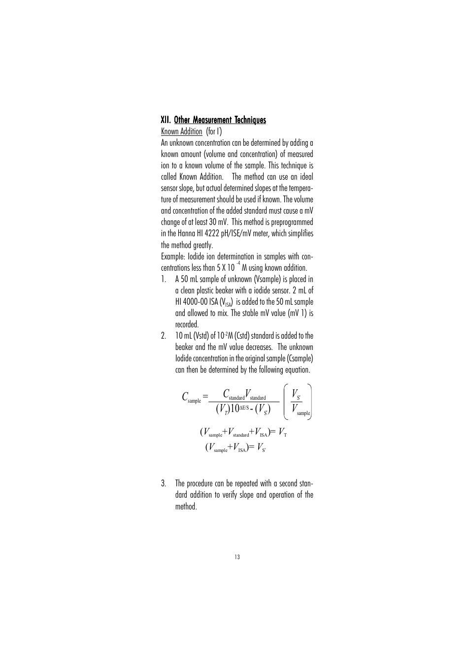 Hanna Instruments HI 4011 User Manual | Page 13 / 16