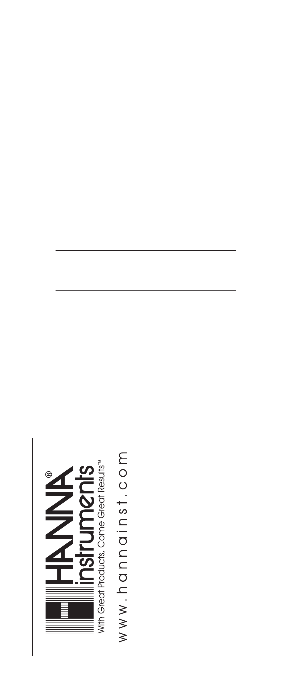 Hanna Instruments HI 4009 User Manual | Page 16 / 16