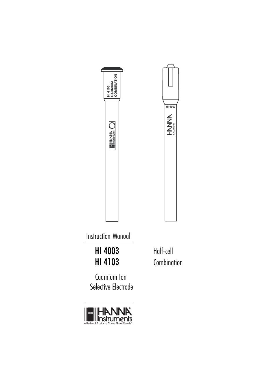 Hanna Instruments HI 4003 User Manual | 16 pages