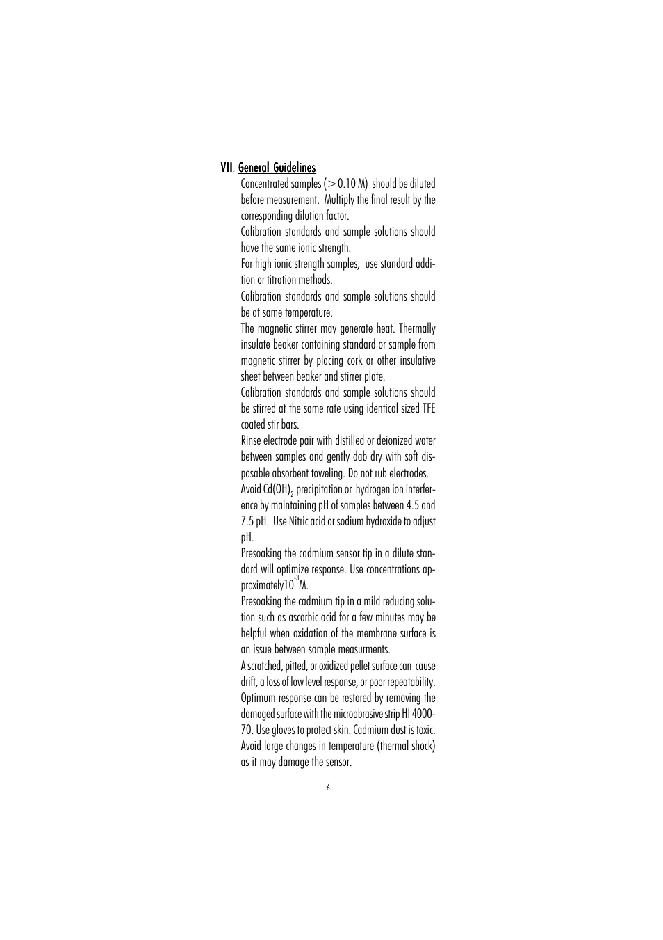 Hanna Instruments HI 4003 User Manual | Page 6 / 16