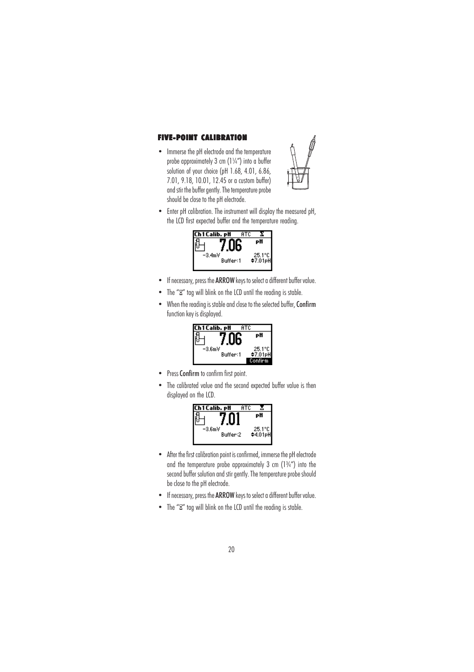 Hanna Instruments HI 3512 User Manual | Page 20 / 84
