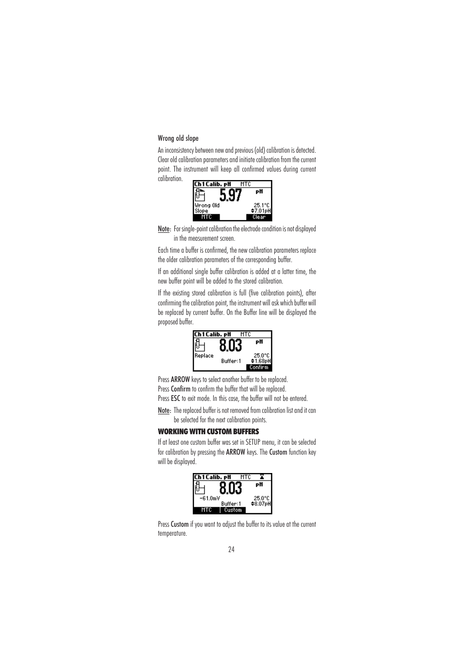 Hanna Instruments HI 3512 User Manual | Page 24 / 84