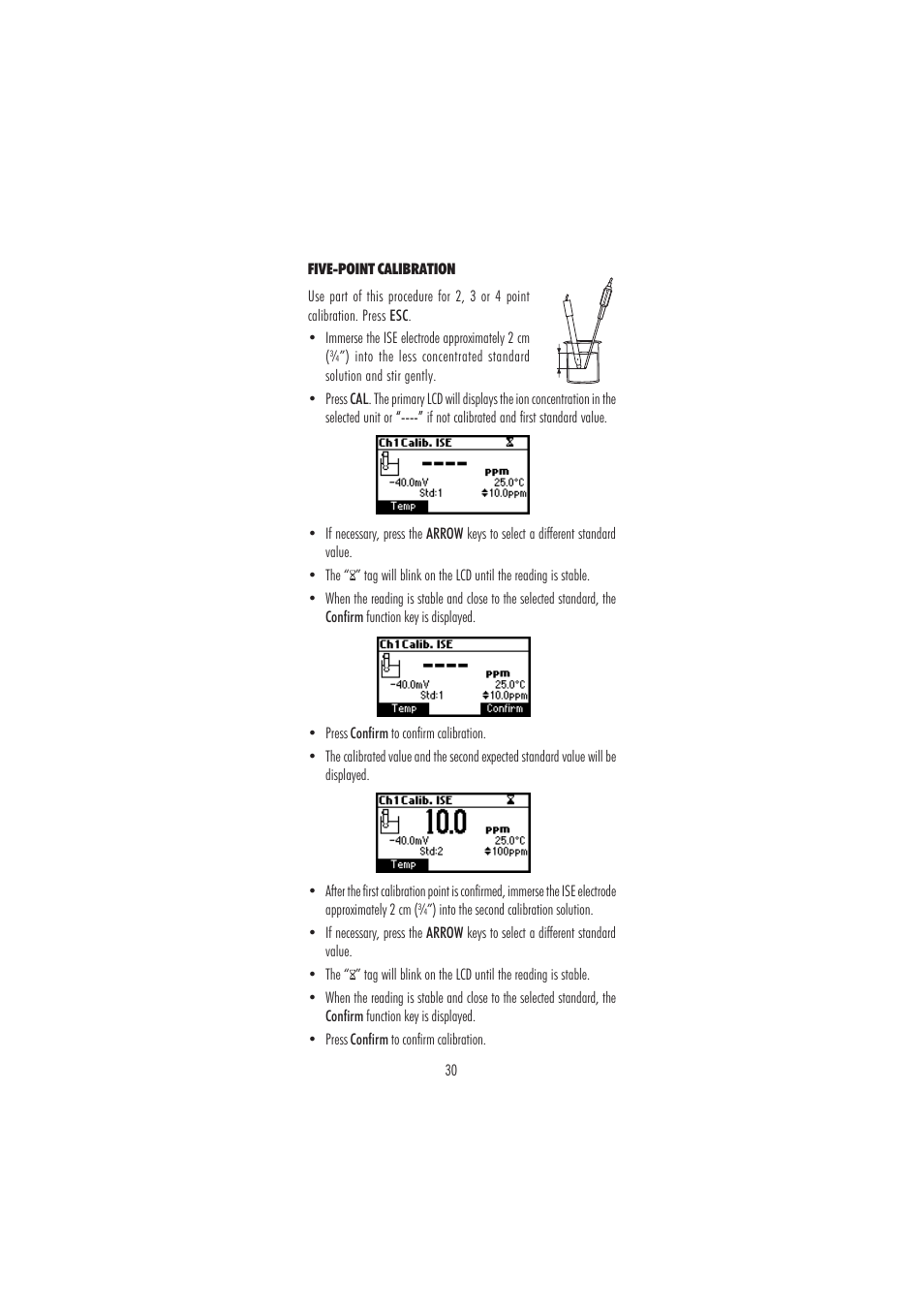 Hanna Instruments HI 3512 User Manual | Page 30 / 84