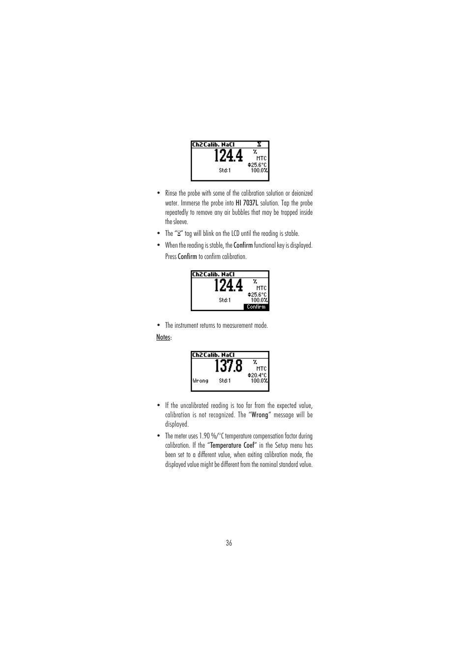 Hanna Instruments HI 3512 User Manual | Page 36 / 84