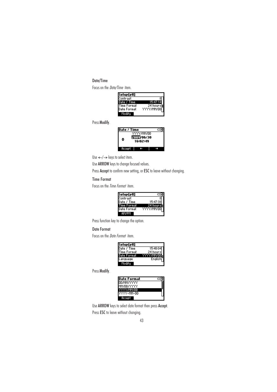 Hanna Instruments HI 3512 User Manual | Page 43 / 84