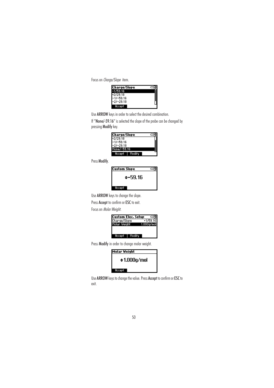 Hanna Instruments HI 3512 User Manual | Page 50 / 84