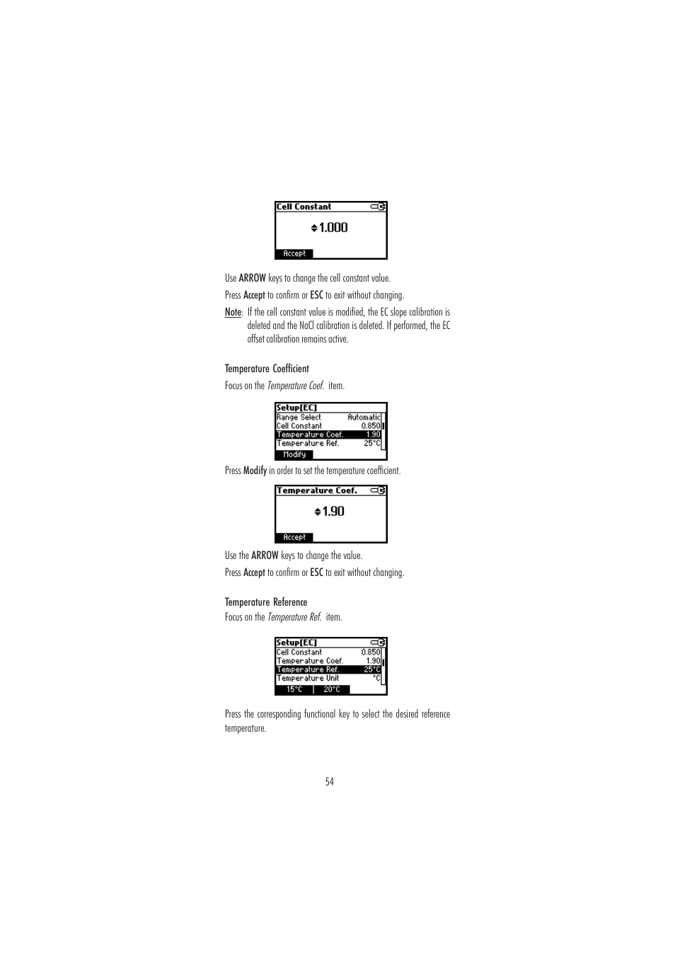 Hanna Instruments HI 3512 User Manual | Page 54 / 84