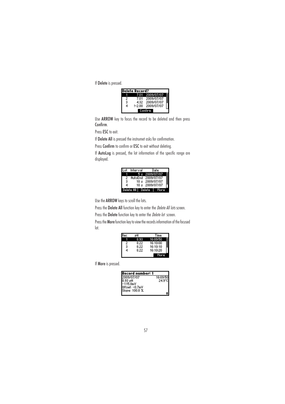 Hanna Instruments HI 3512 User Manual | Page 57 / 84