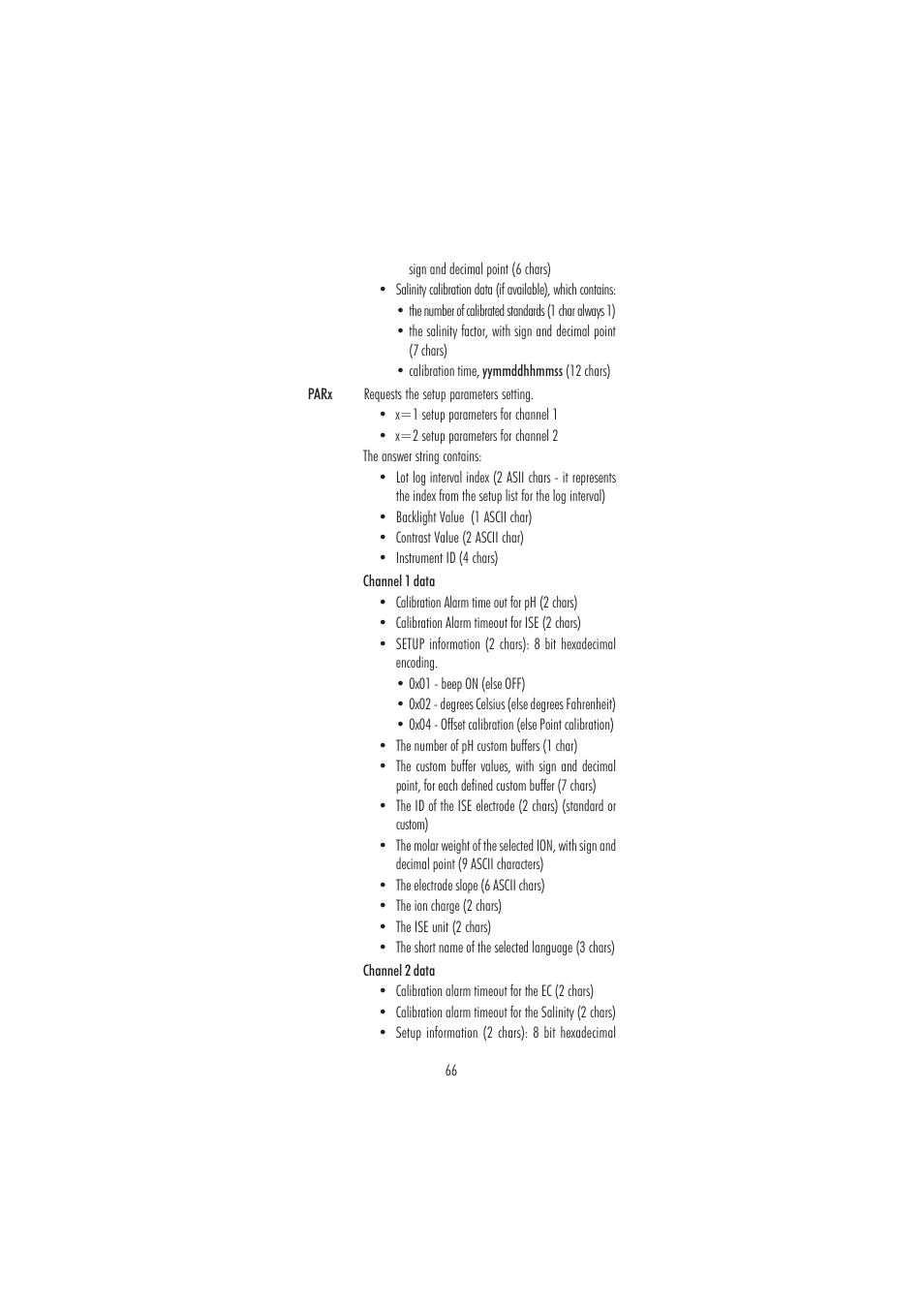 Hanna Instruments HI 3512 User Manual | Page 66 / 84