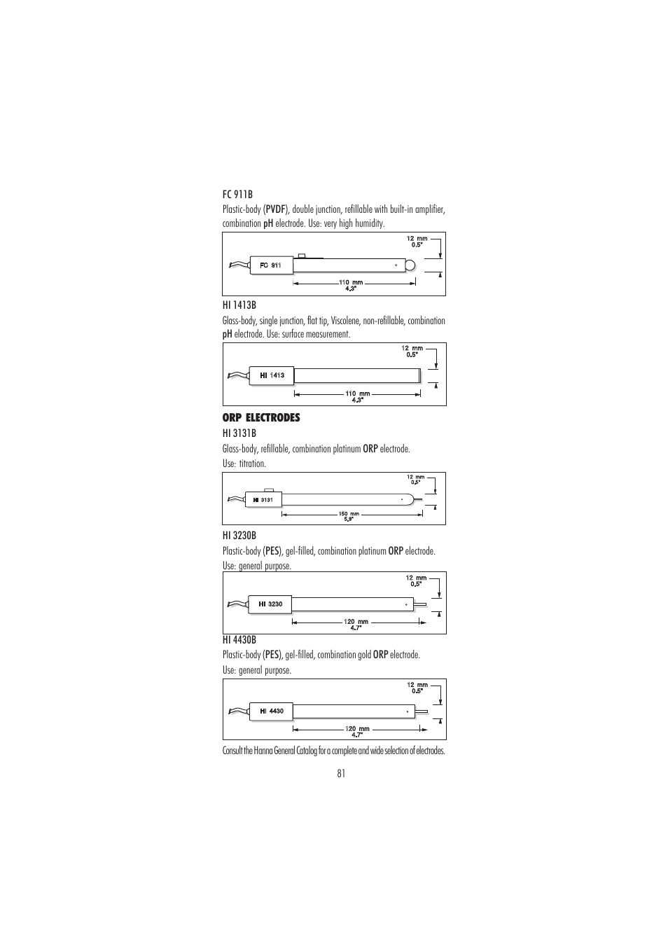 Hanna Instruments HI 3512 User Manual | Page 81 / 84