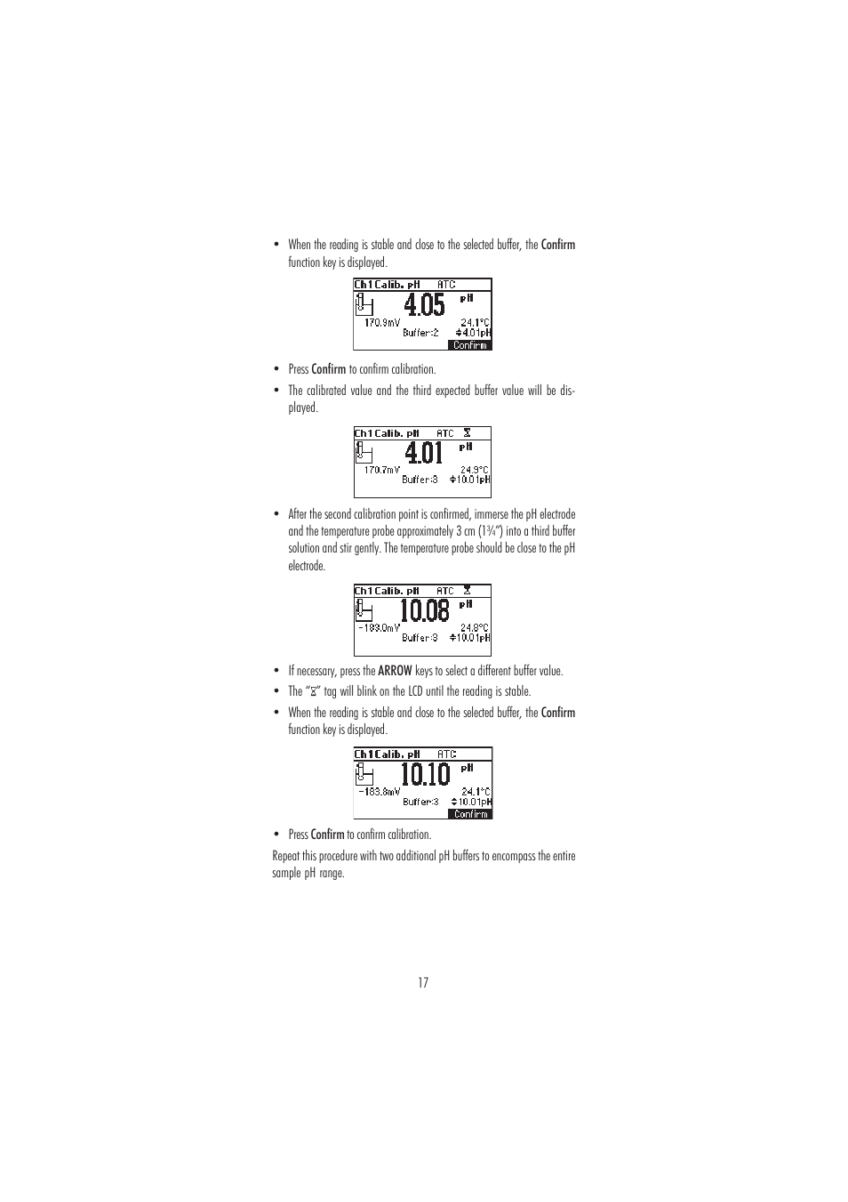 Hanna Instruments HI 3220 User Manual | Page 17 / 68
