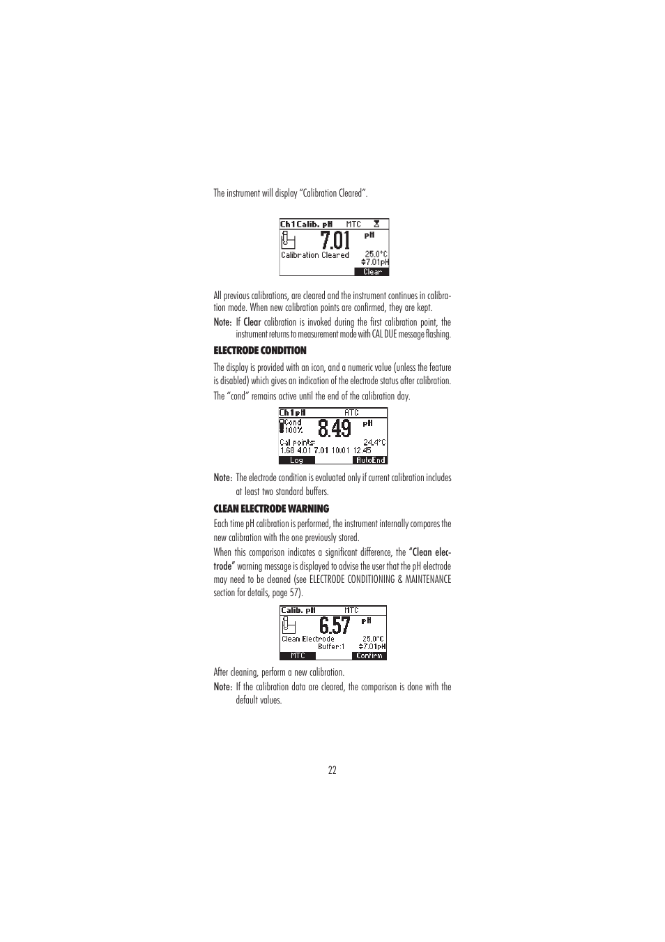 Hanna Instruments HI 3220 User Manual | Page 22 / 68