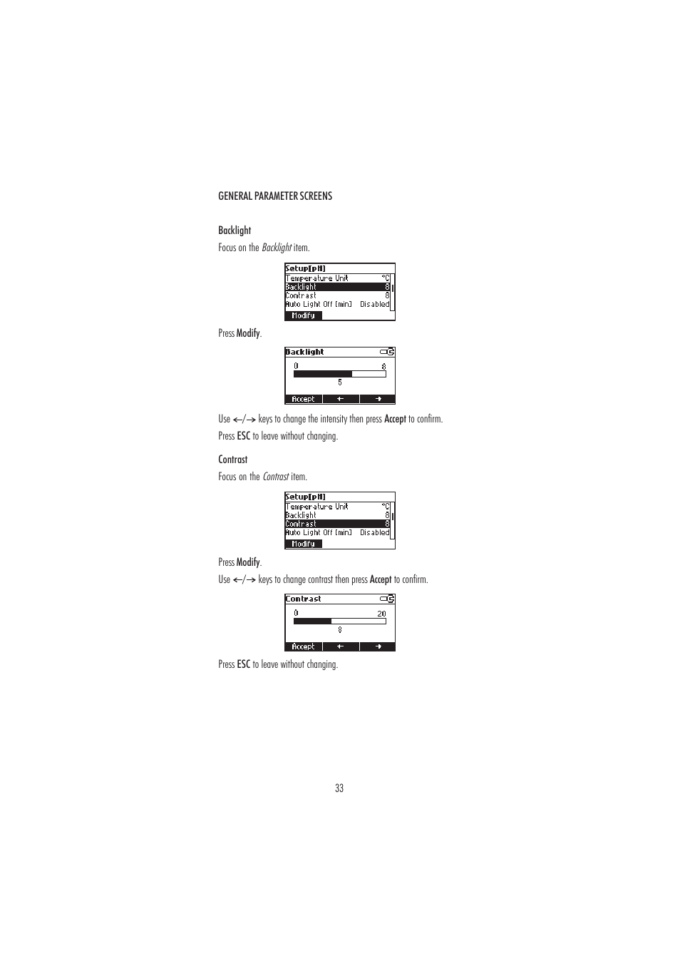 Hanna Instruments HI 3220 User Manual | Page 33 / 68