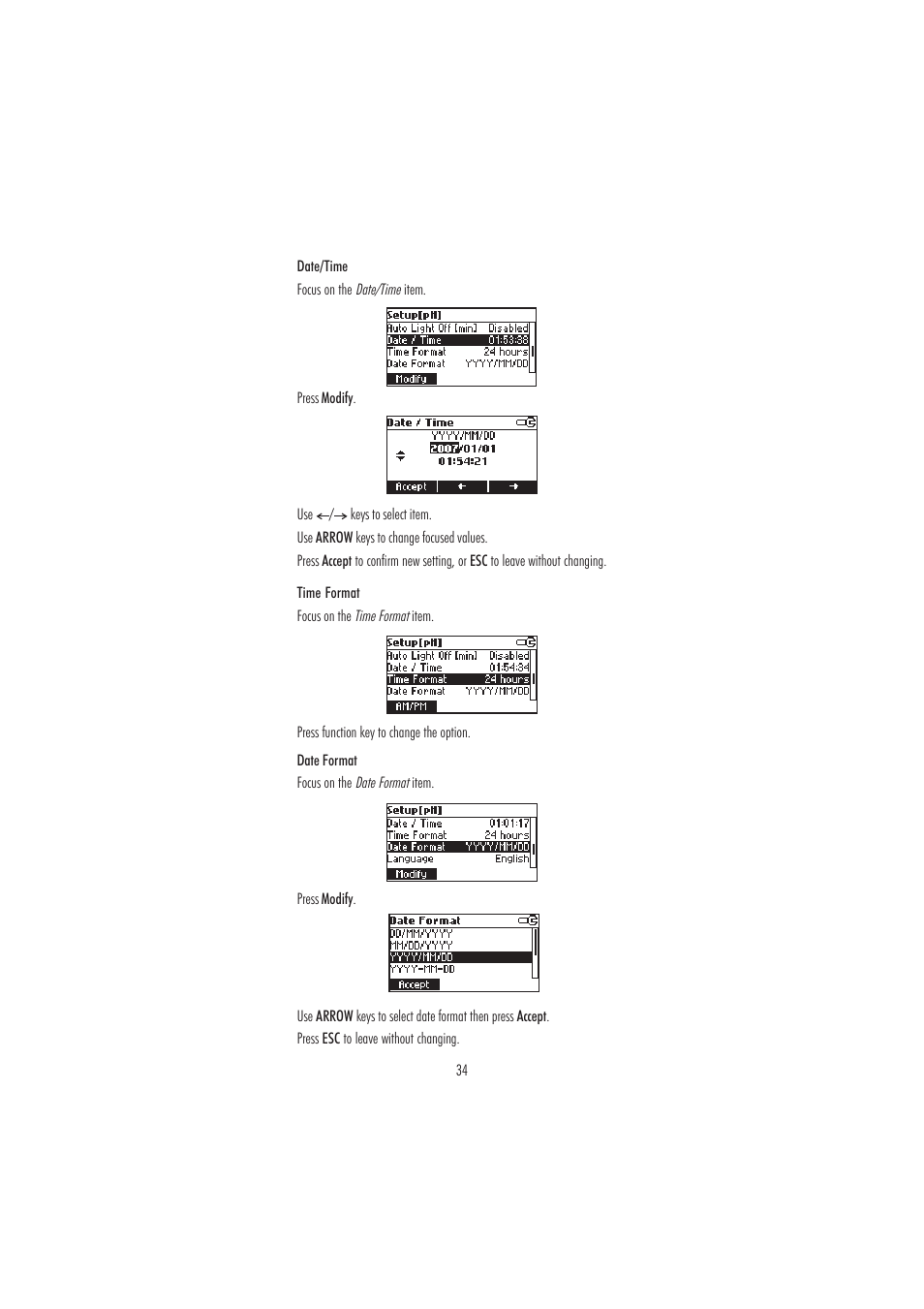 Hanna Instruments HI 3220 User Manual | Page 34 / 68