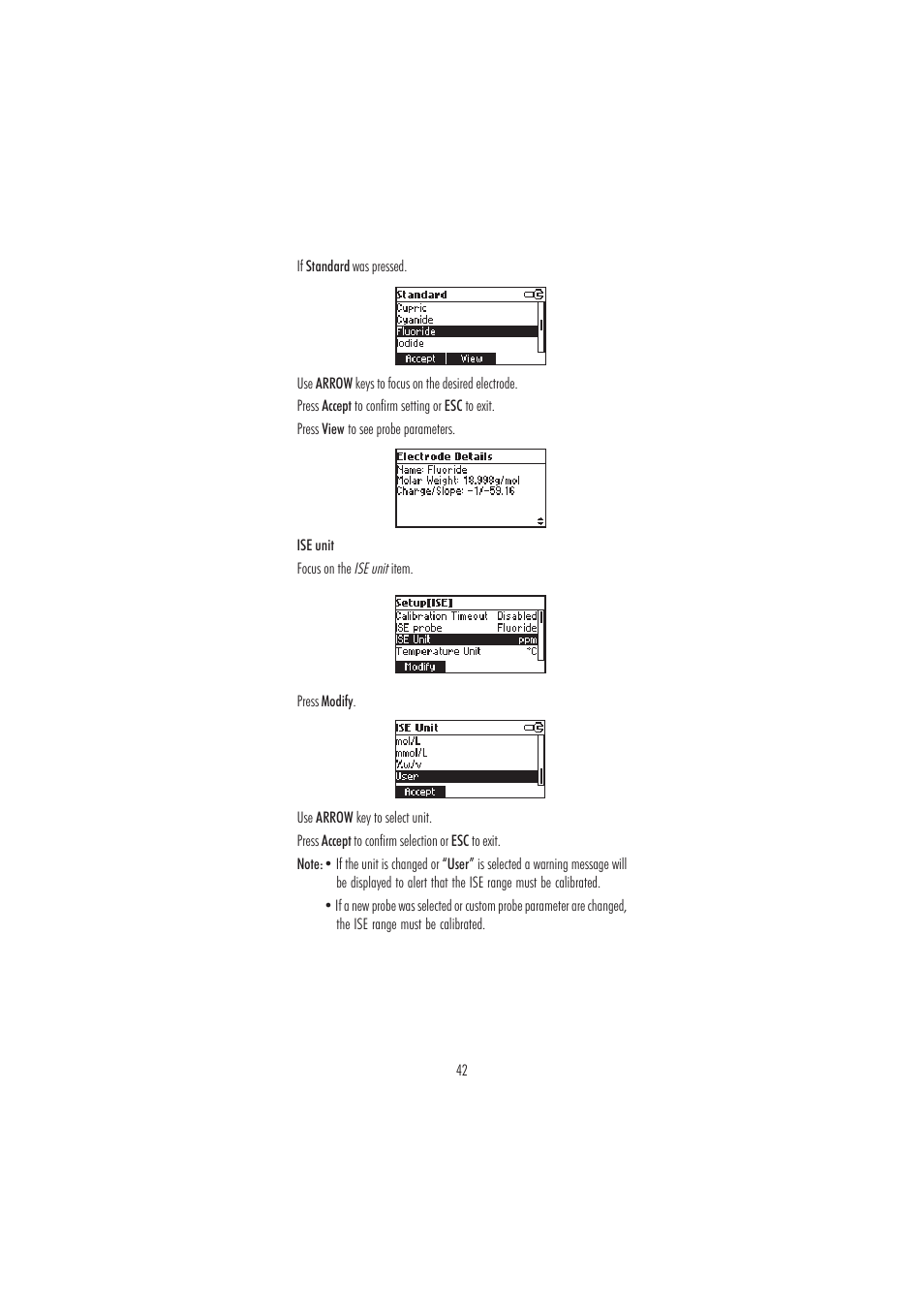 Hanna Instruments HI 3220 User Manual | Page 42 / 68