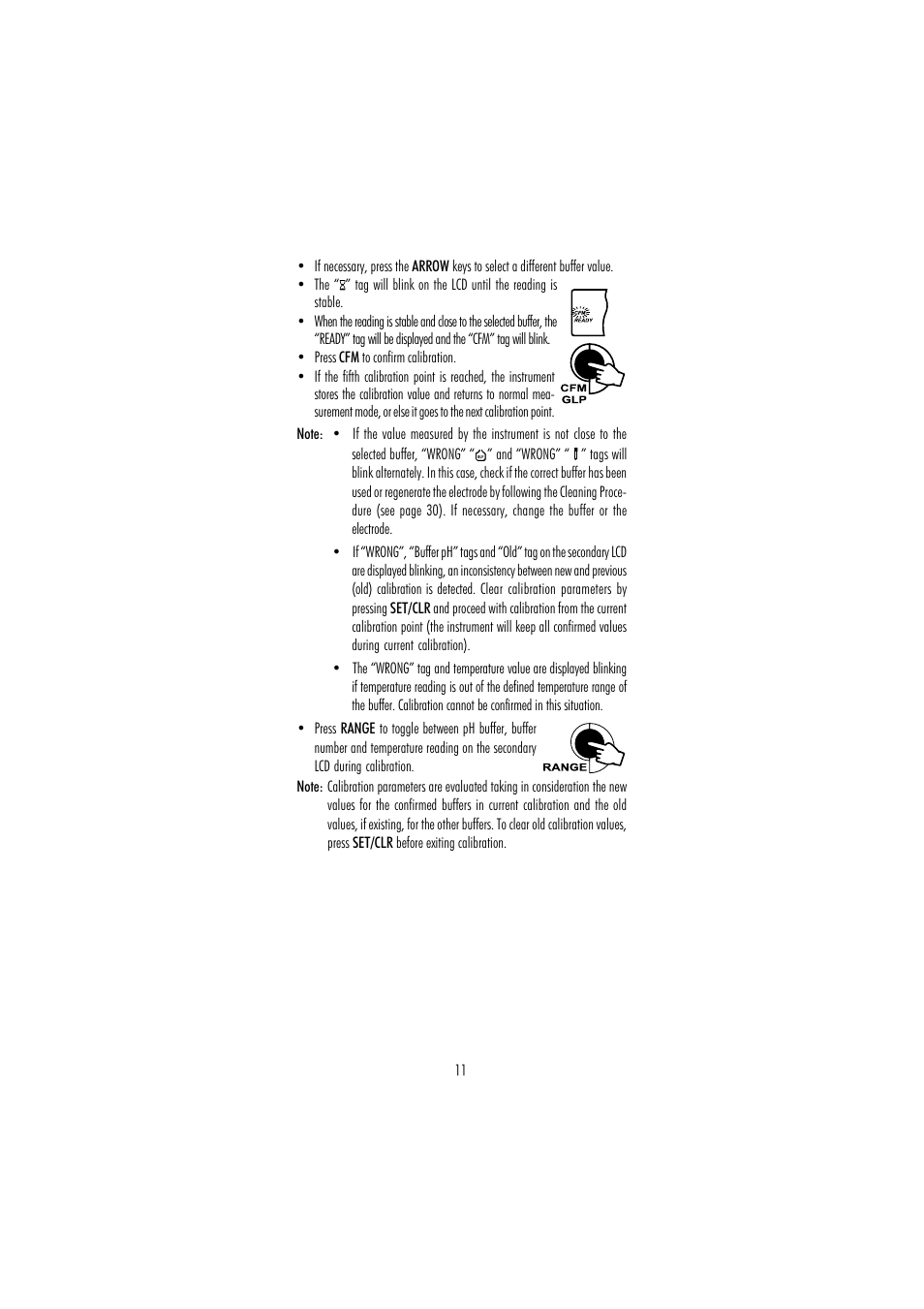 Hanna Instruments HI 254 User Manual | Page 11 / 40