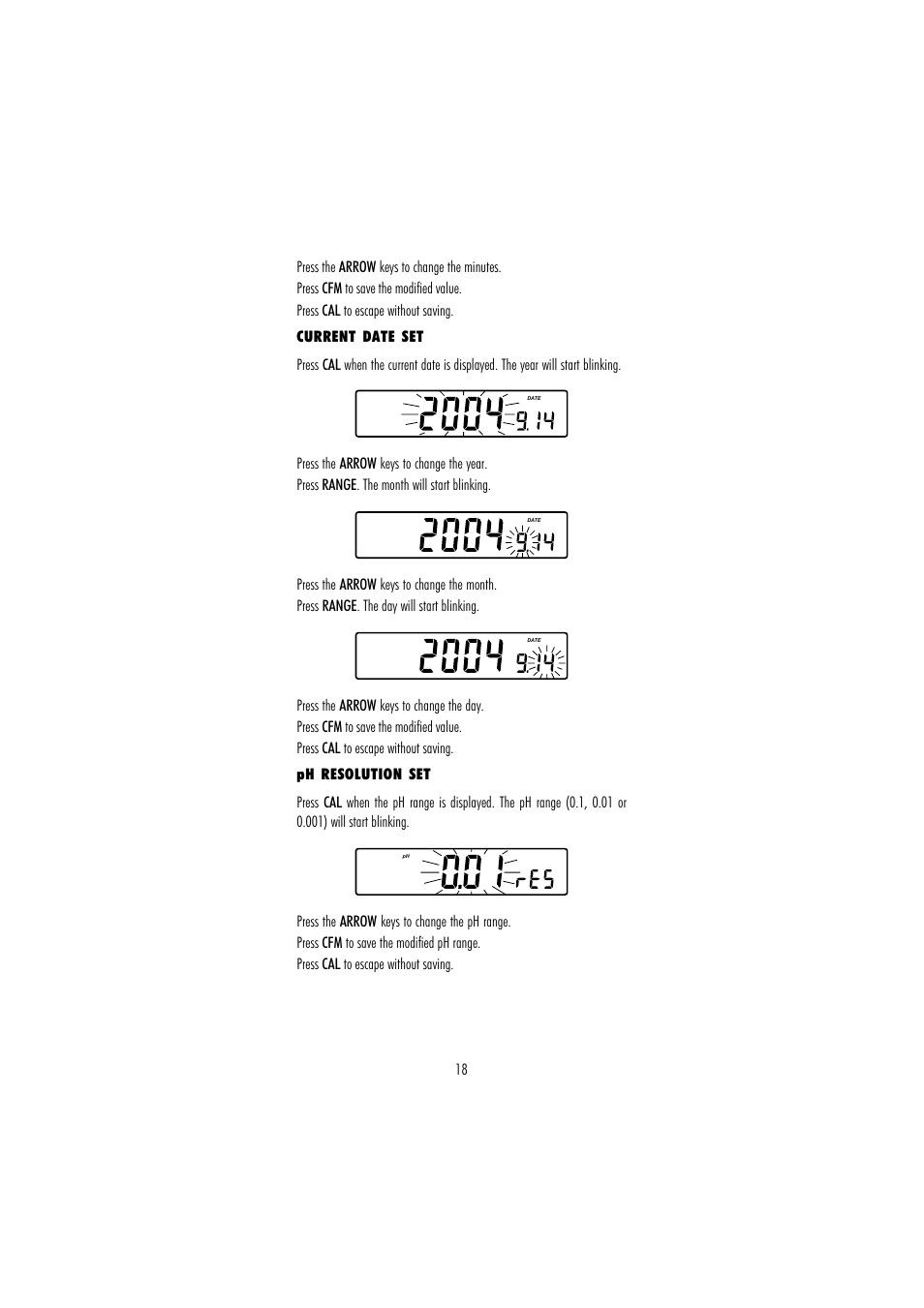 Hanna Instruments HI 254 User Manual | Page 18 / 40